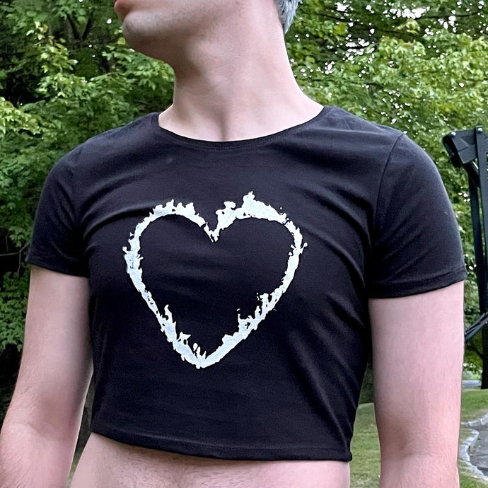 PRE-ORDER Burning Heart Baby Tee