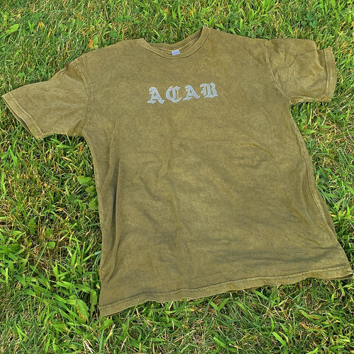 PRE-ORDER ACAB Army Green T-shirt