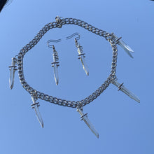 Load image into Gallery viewer, Knives Necklace